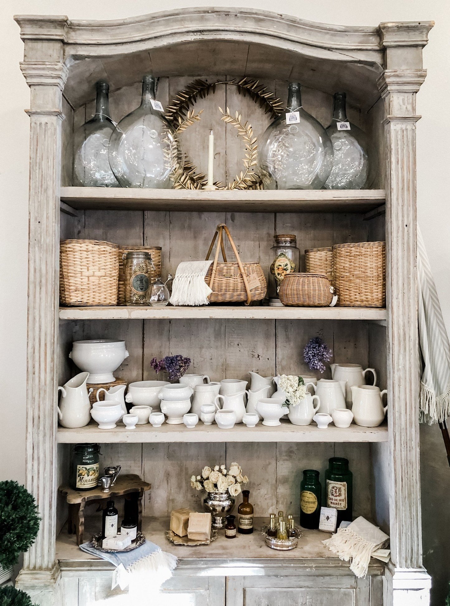 Antique 19th C Bibliotheque from France