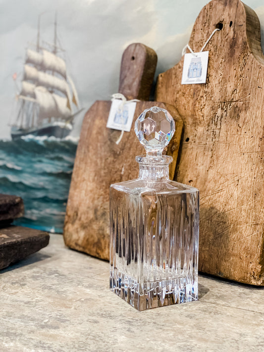 Antique Crystal Decanter