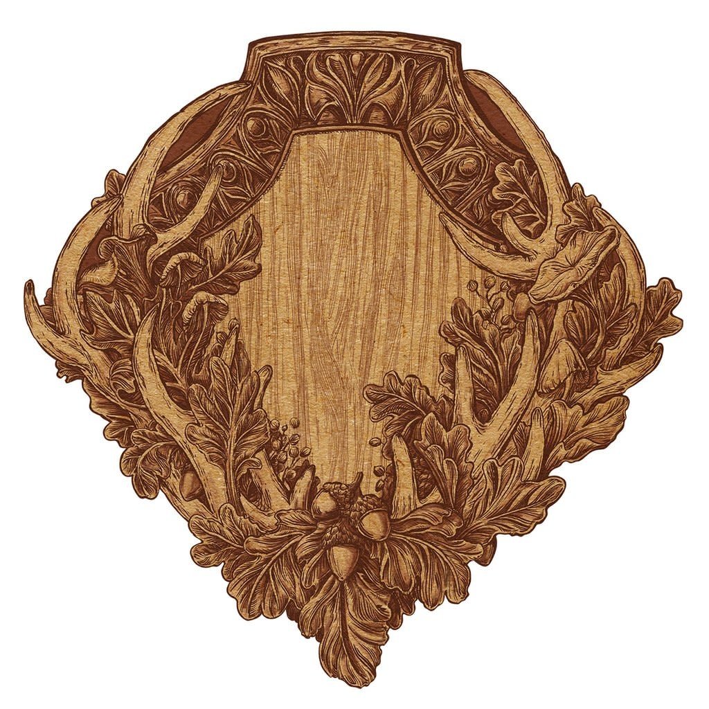 Paper Placemats - Oak & Antler Crest