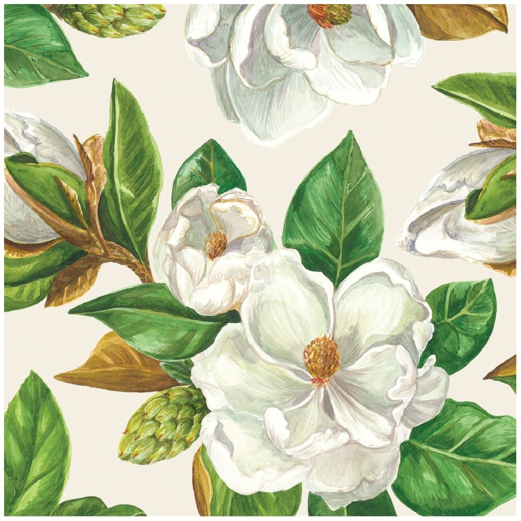 Paper Cocktail Napkins - Magnolia