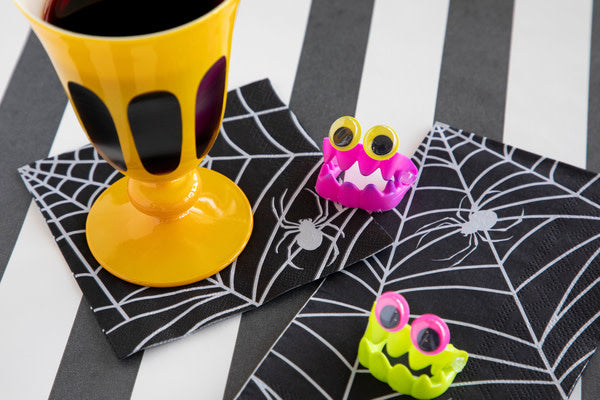 Paper Cocktail Napkins - Spiderweb