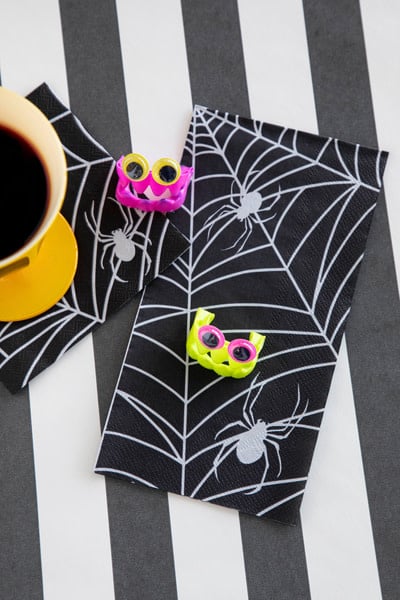 Paper Guest Napkins - Spiderweb