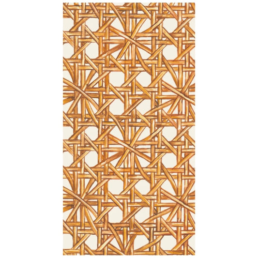 Paper Guest Napkins - Rattan Weave
