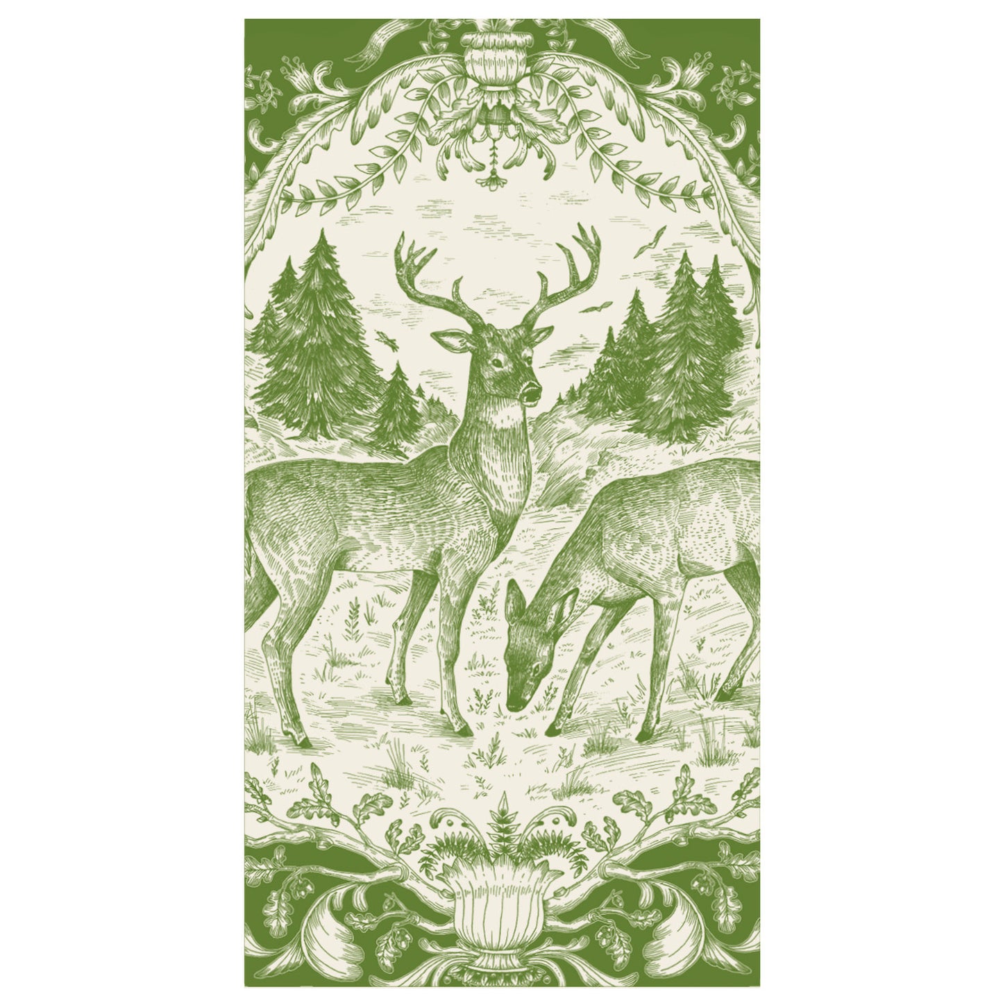 Paper Guest Napkins - Fable Toile