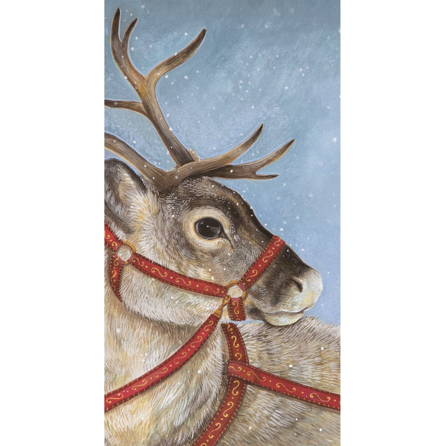 Paper Guest Napkins - Dashing Reindeer