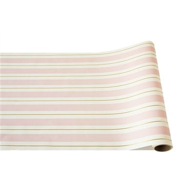 Paper Runner - Pink & Gold Awning Stripe
