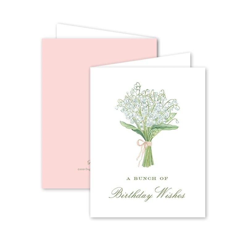 Card - Birthday Lily of the Valley
