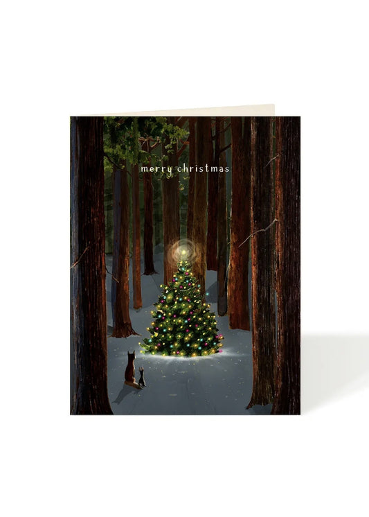 Card - Holiday - Tree Lighting