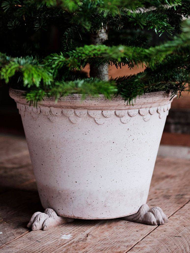 Garden Pot Foot - Lion Paw Rosa (set of 3)