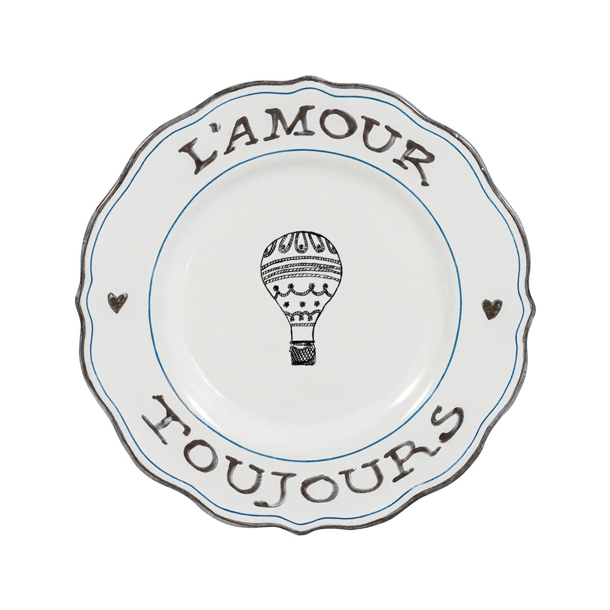 L'Amour Toujours Dessert/Salad Plate  (Set of 4)