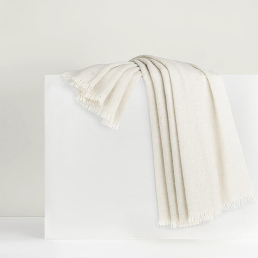 Throw - Italian Luna Cashmere Silver
