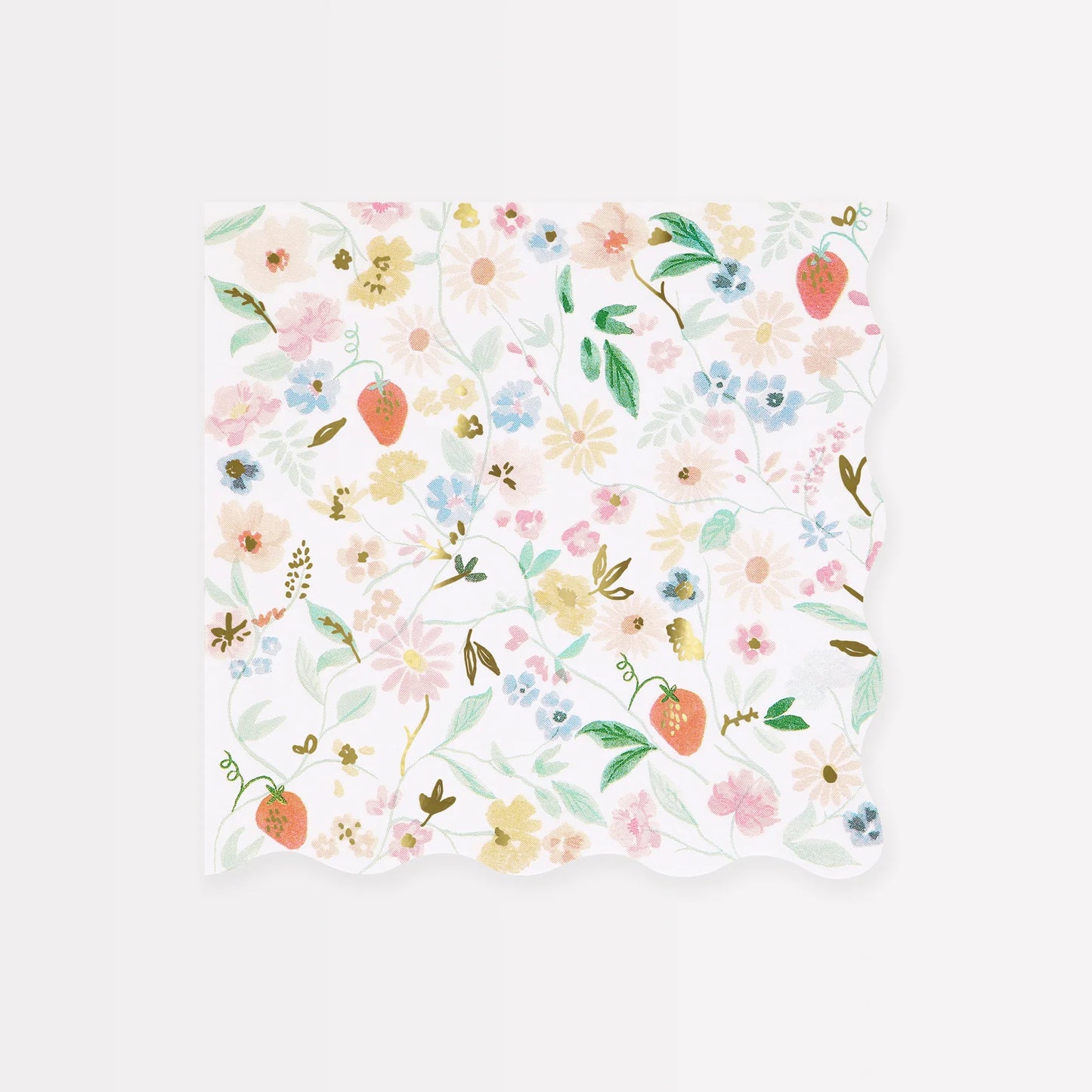 Paper Napkins - Elegant Floral Large