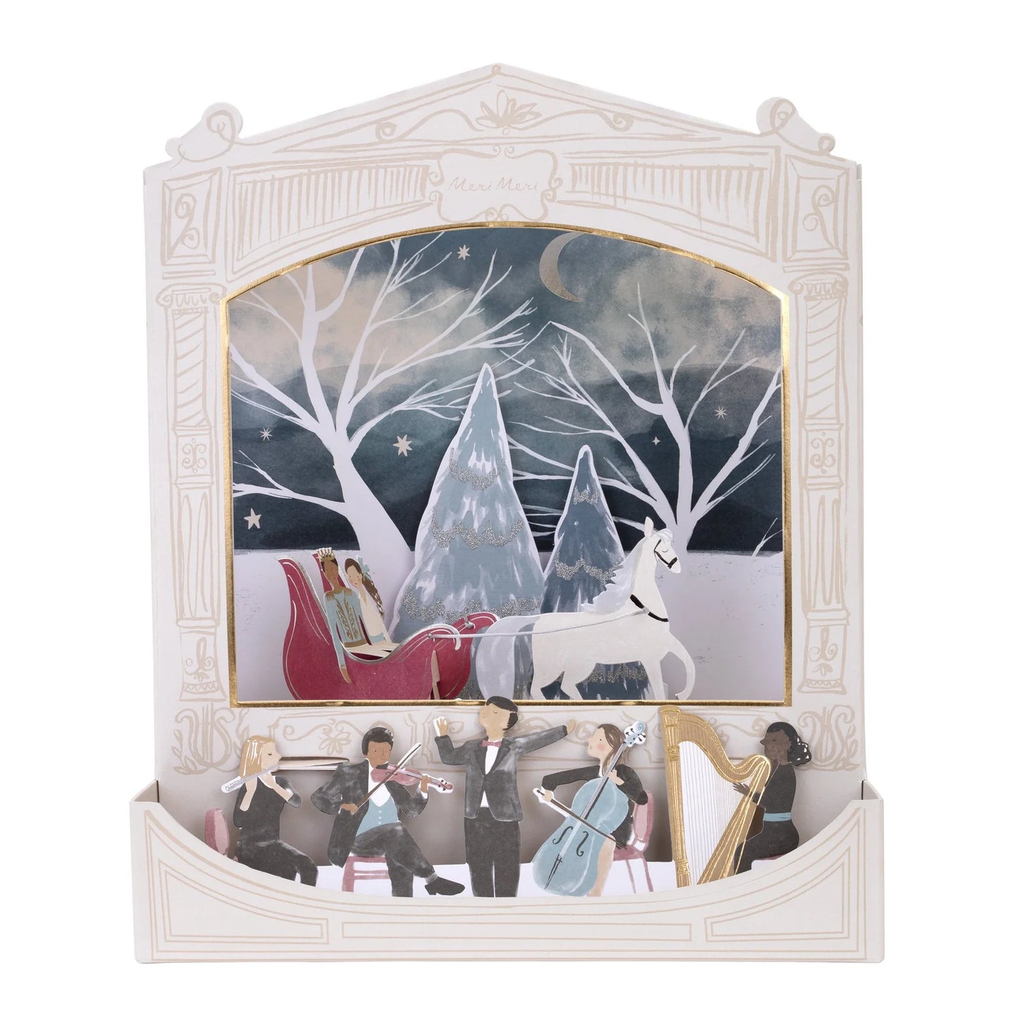 Advent Calendar Paper - Nutcracker Theater