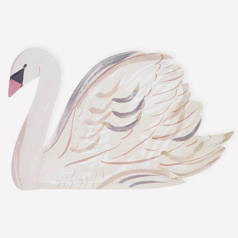Paper Plates - Swan