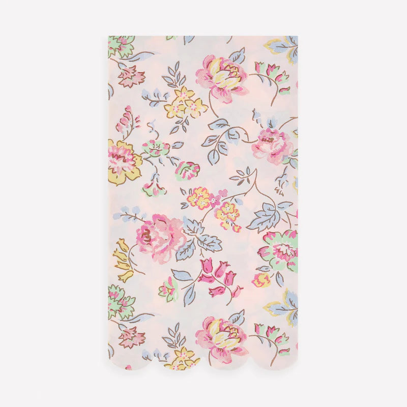 Paper Guest Napkins - Pink Chintz