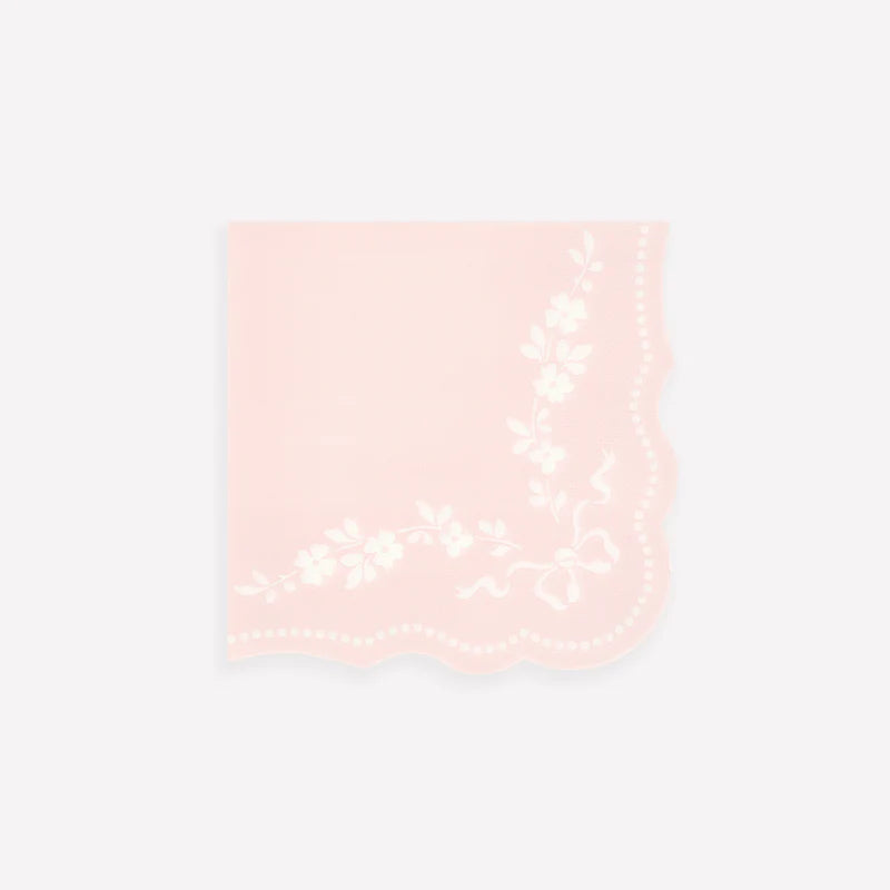 Paper Napkins - Rococo Pink Small