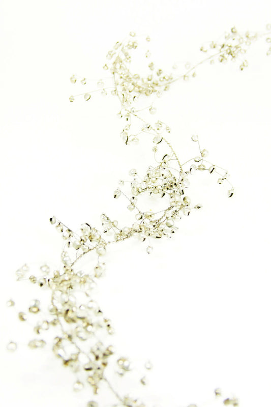 Garland - Jingle Silver 6'