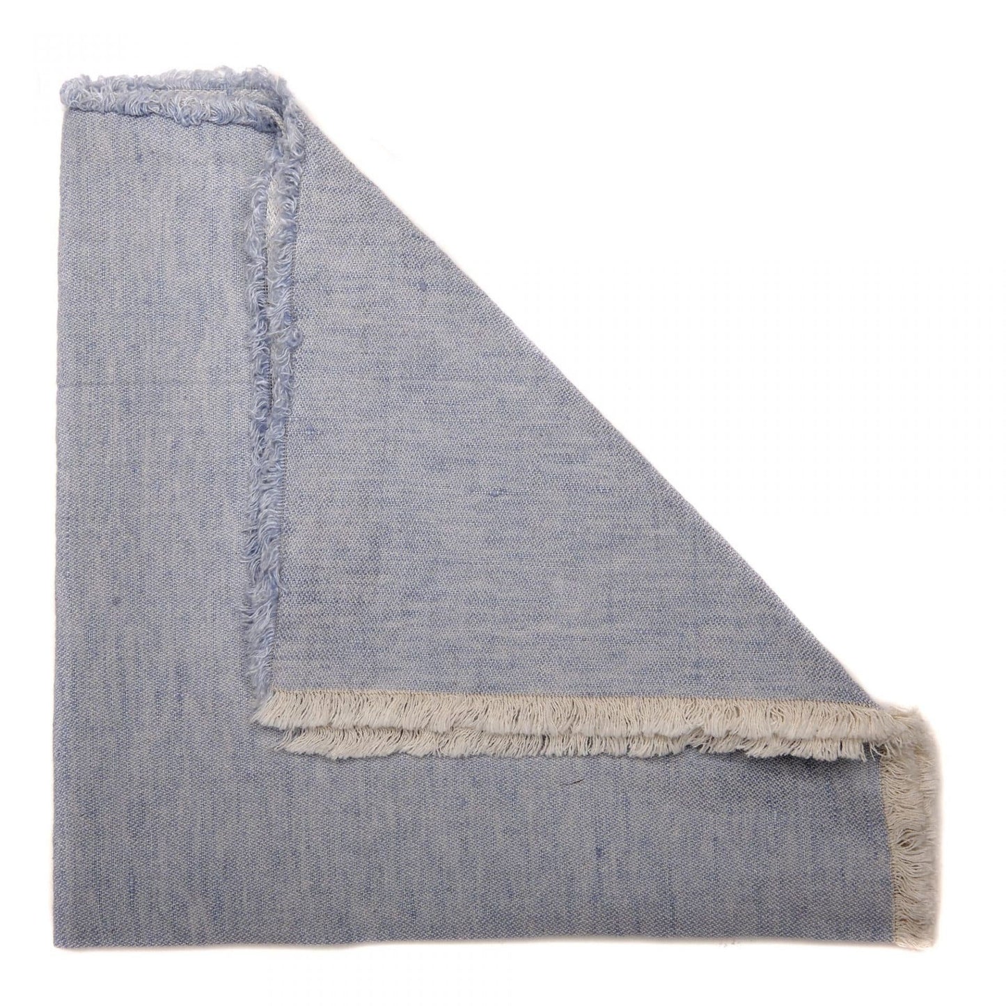 Napkin - Washed Fringe Blue