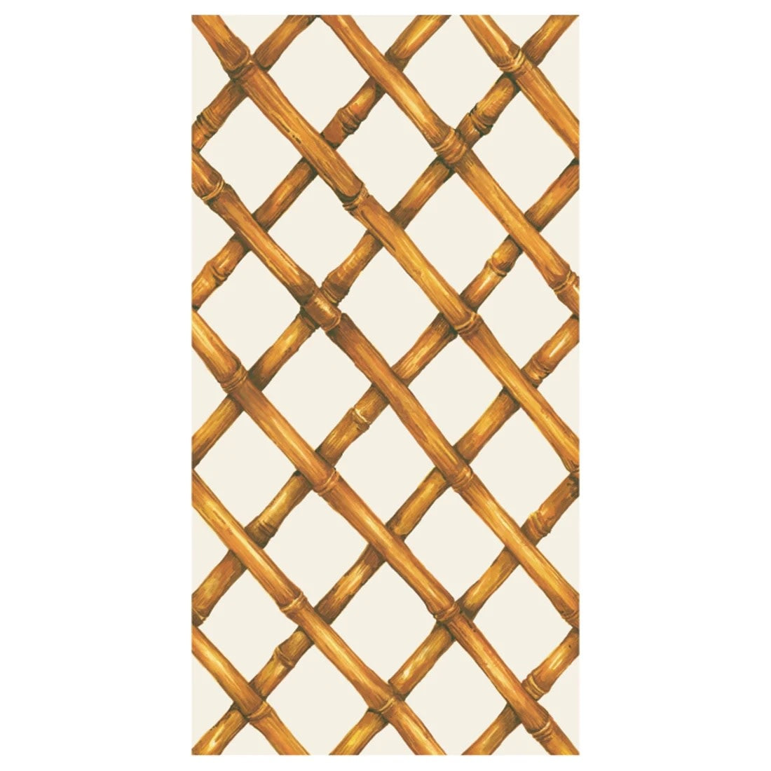 Paper Guest Napkins - Bamboo Lattice
