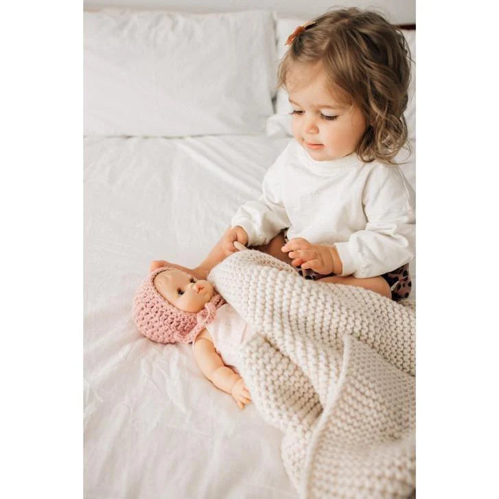 Baby Blanket - Knit Natural
