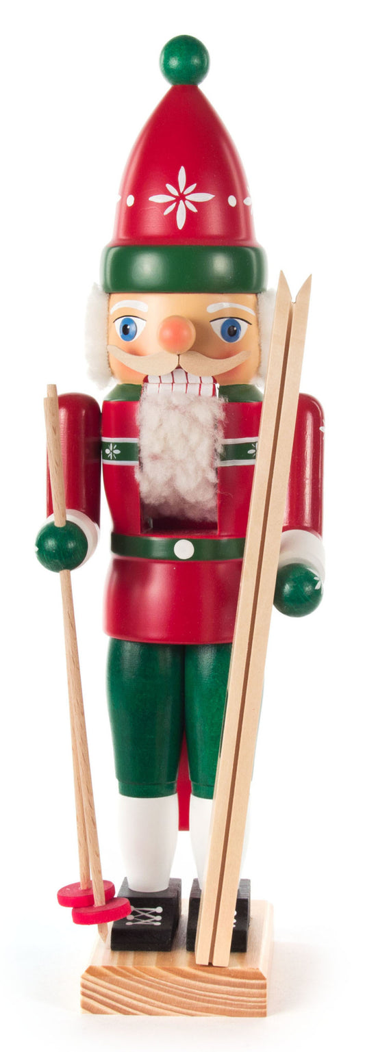 Nutcracker - Skier Red/Green