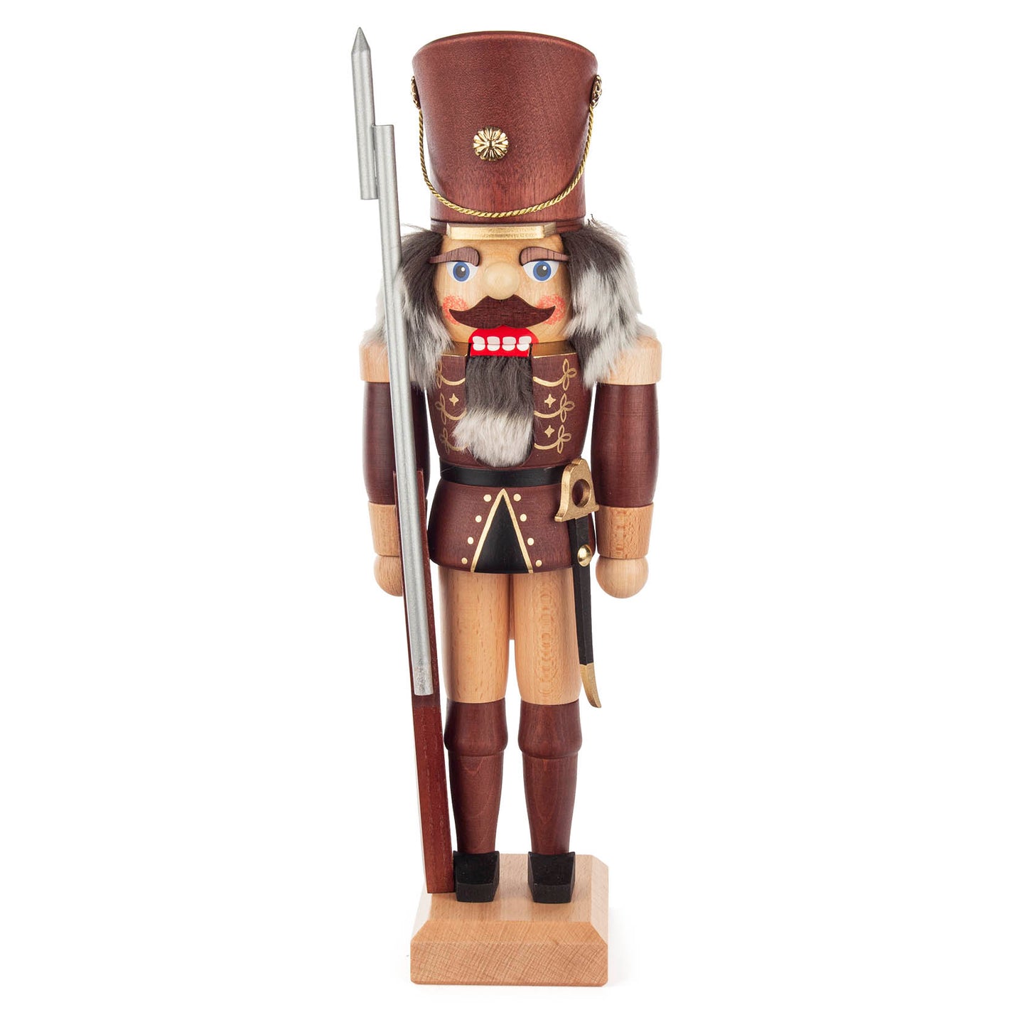 Nutcracker - Soldier Dark Brown Large