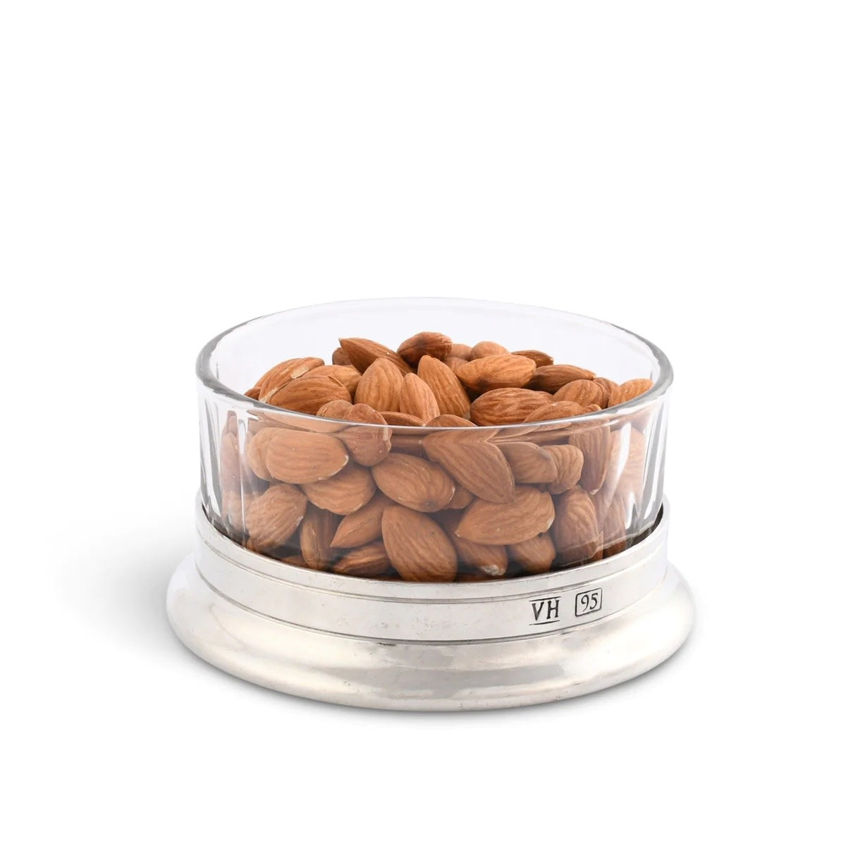 Serving Bowl - Hatched Glass