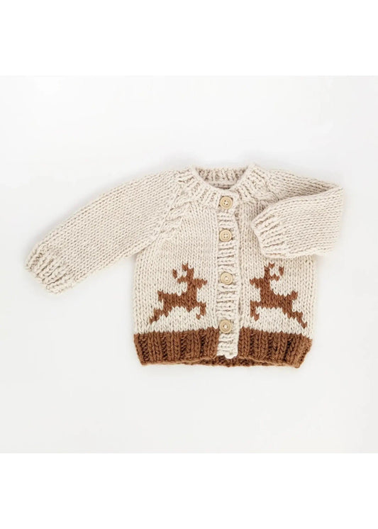 Baby Cardigan Sweater - Oh Deer