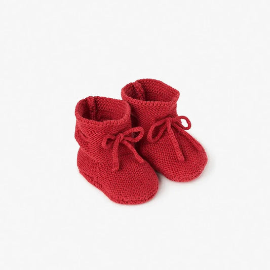 Baby Booties - Red