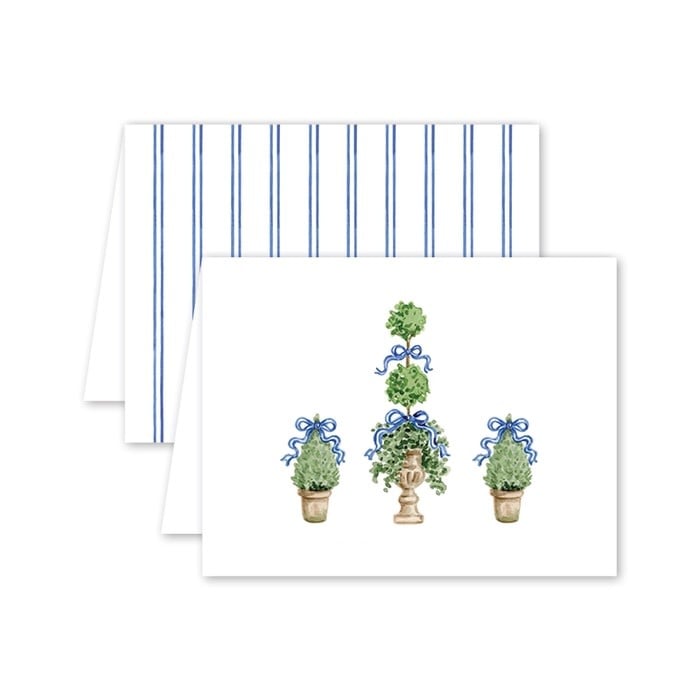 Card - Everyday - Royal Ribbon Topiaries