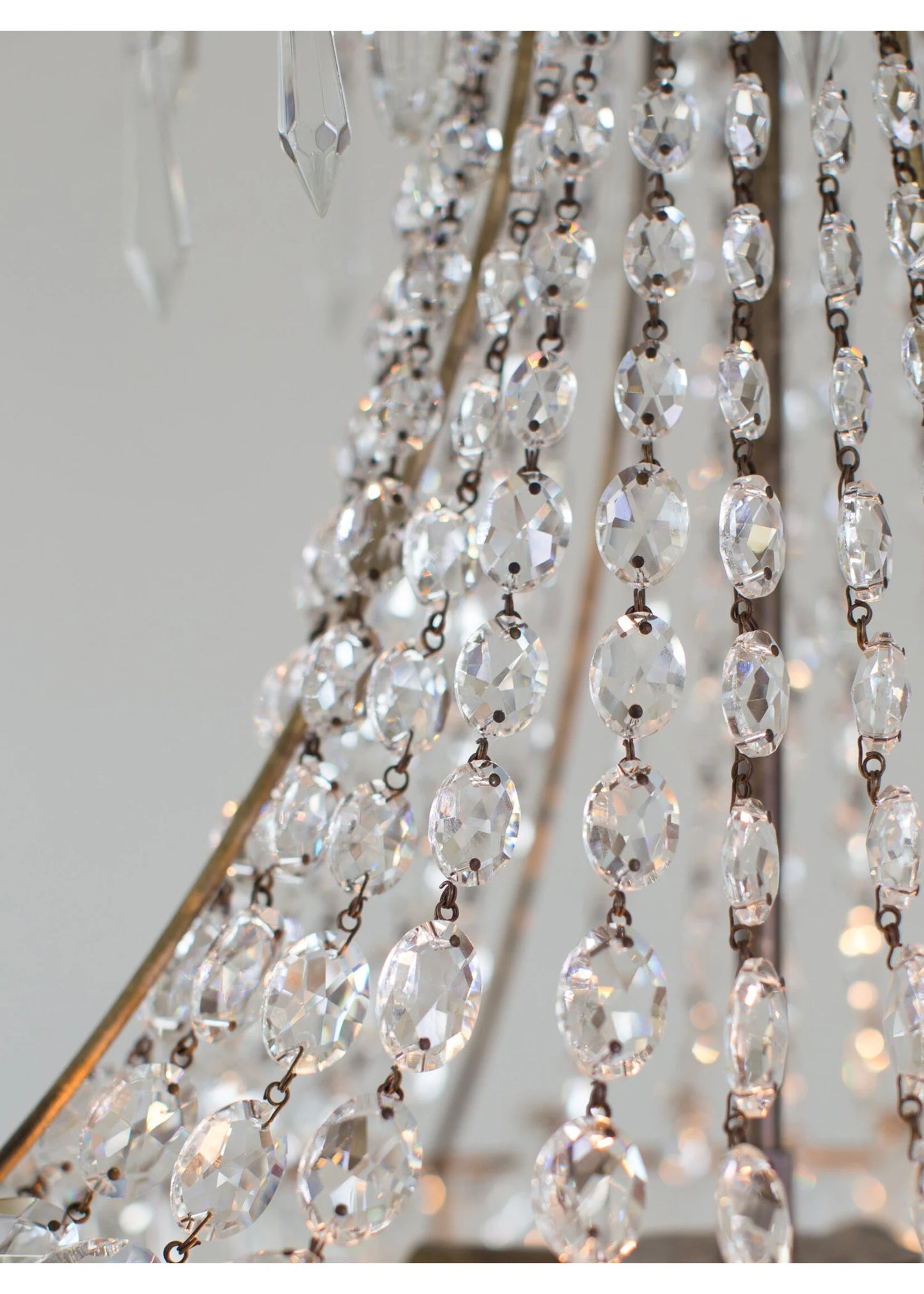 Rocca Chandelier in Burnished Iron Finish
