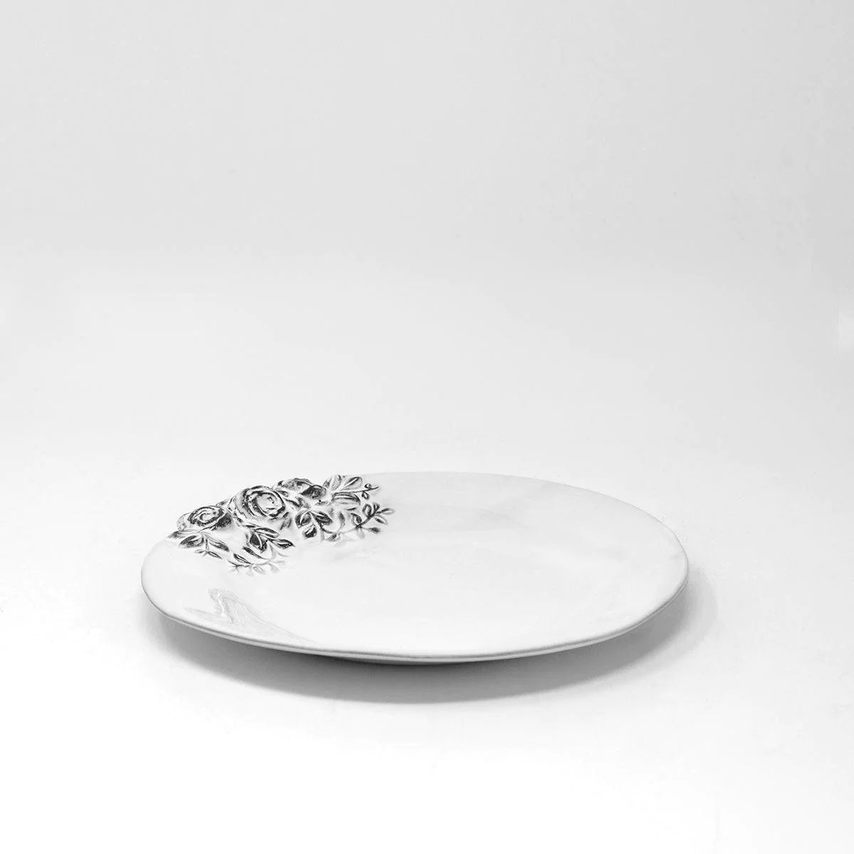 Rose Plate - Medium by Carron