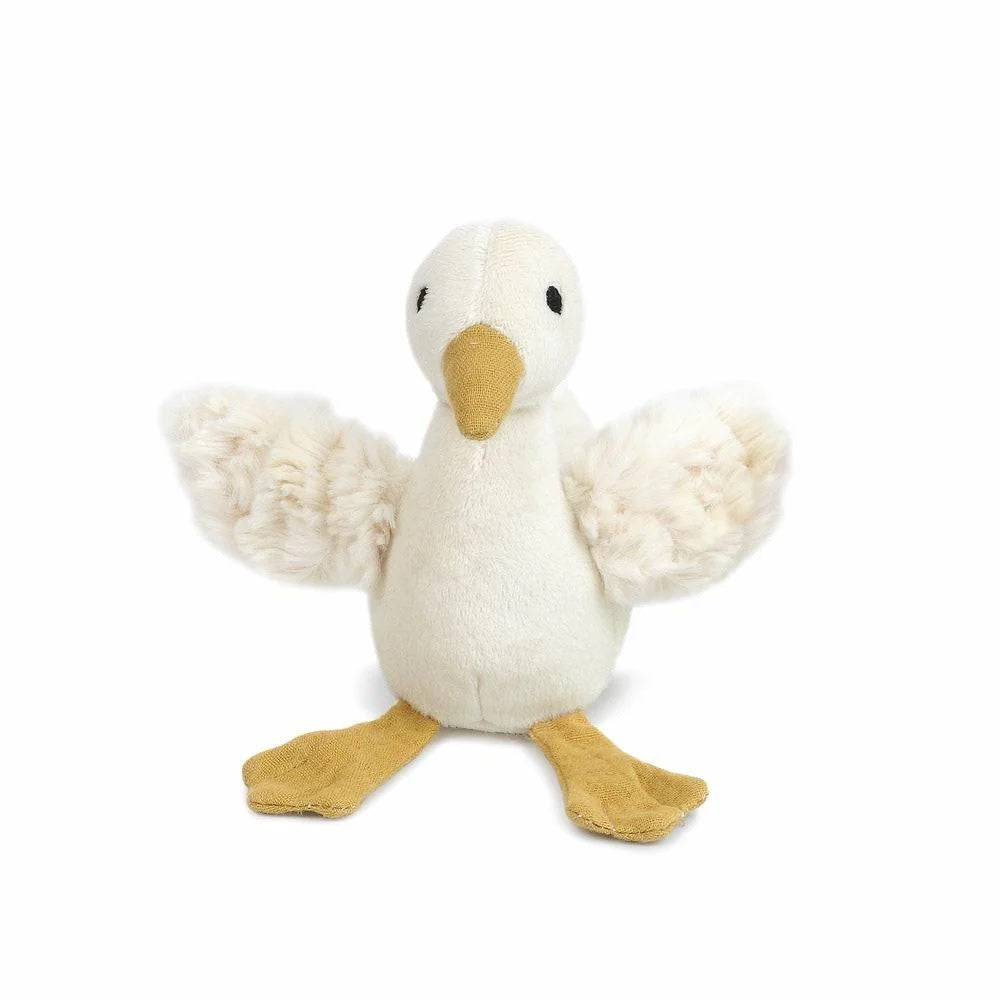Baby Rattle - Pru the Floppy Goose