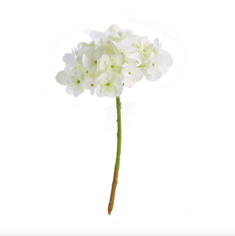 Floral Stem - Hydrangea Cutting White