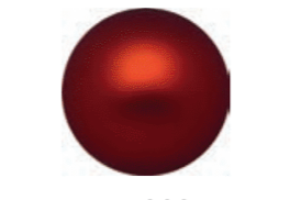 Ornament - Ball Nougat Matt 3.2"