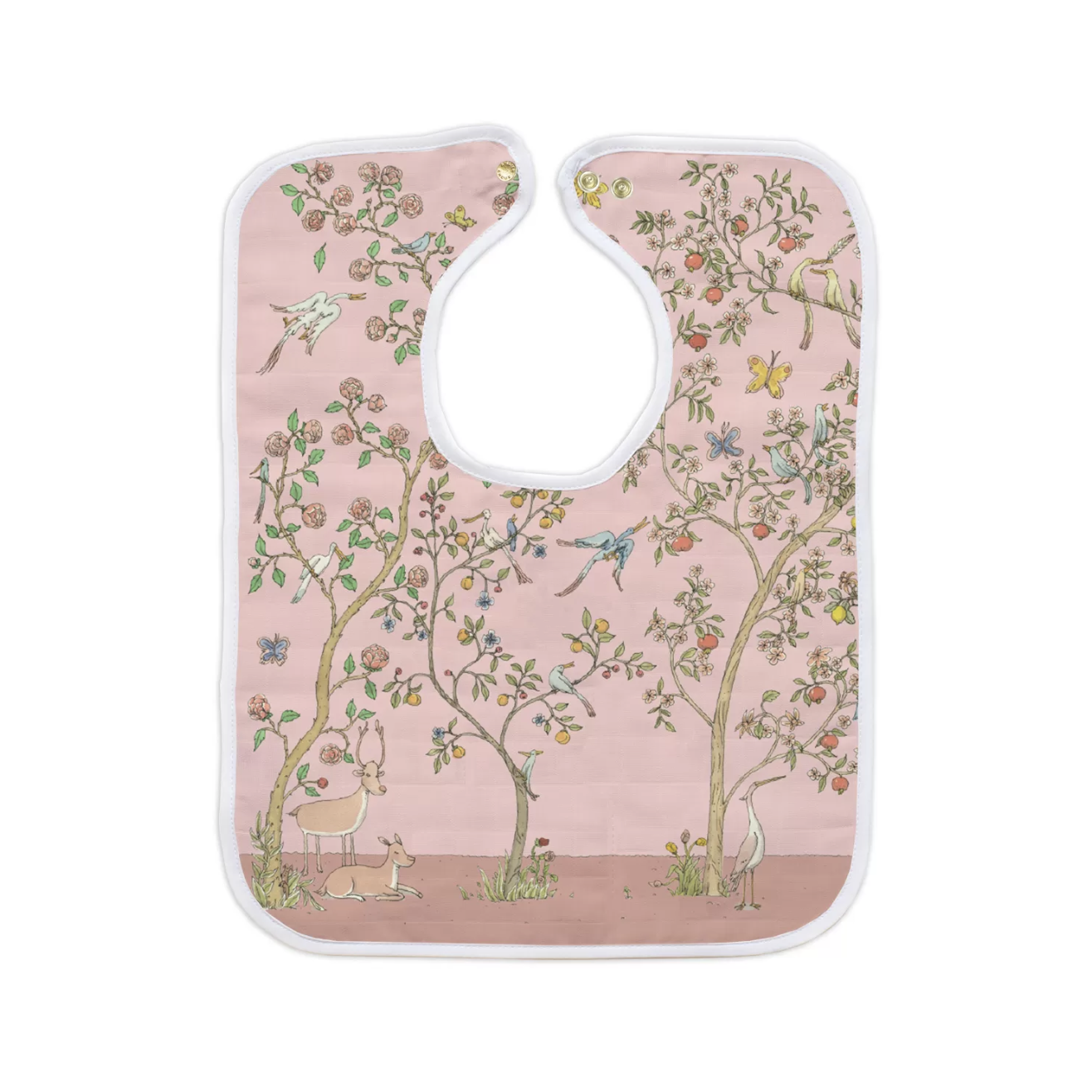 Bib Large - In Bloom Pink