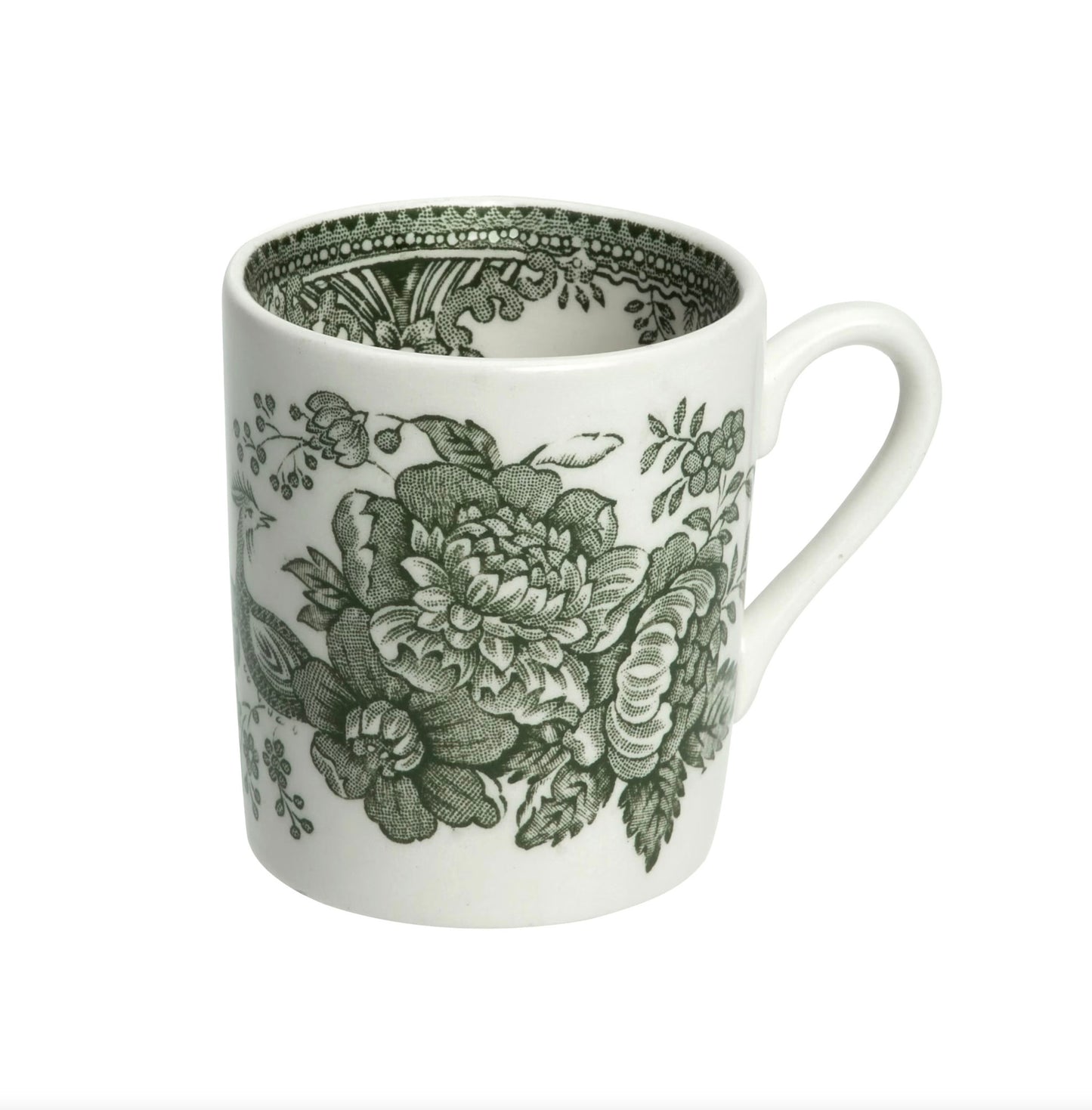 Green Asiatic Pheasants - Espresso Cup