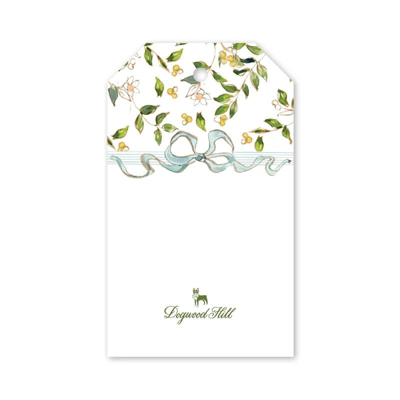 Gift Tags - Seersucker Citrus Floral