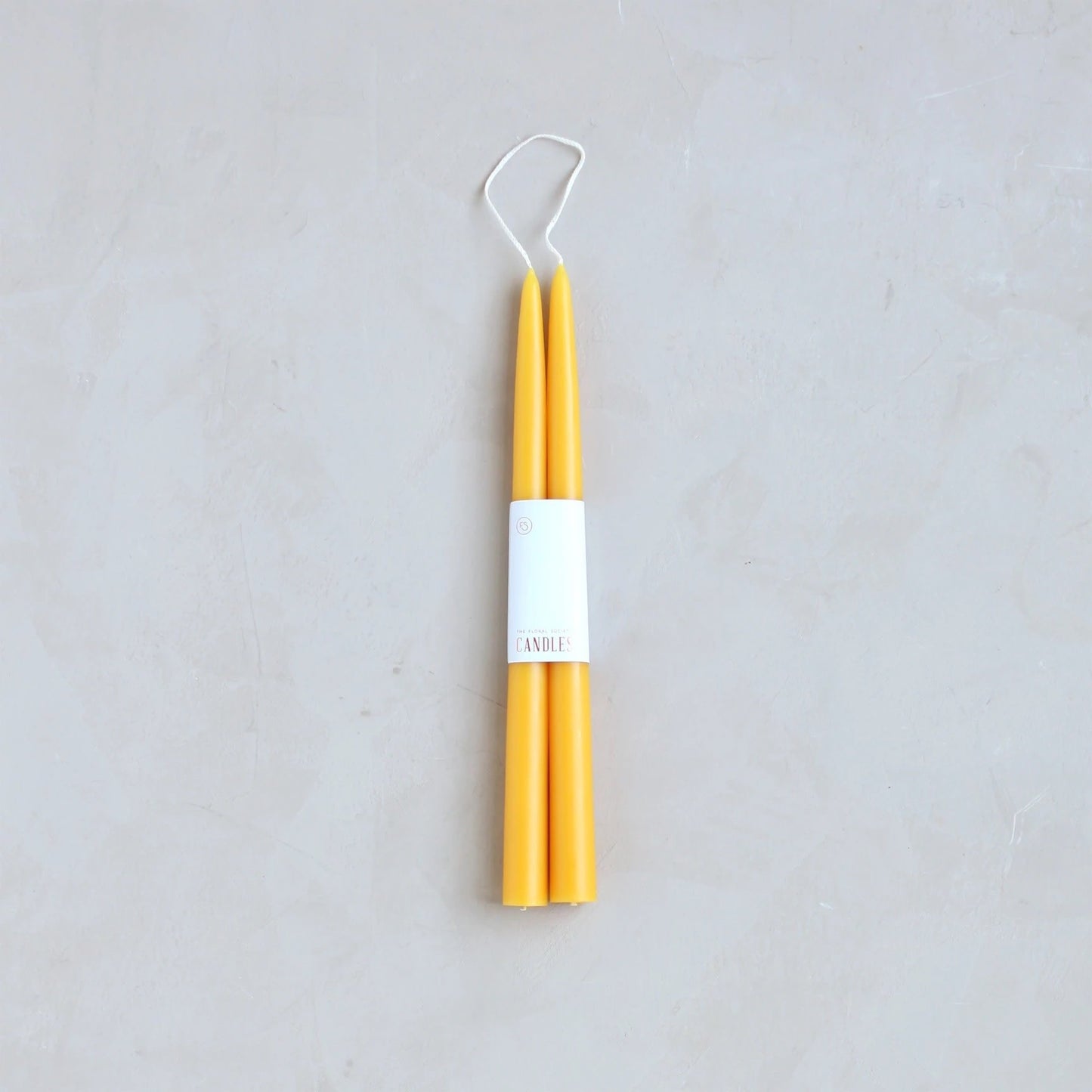 Taper Candle Saffron