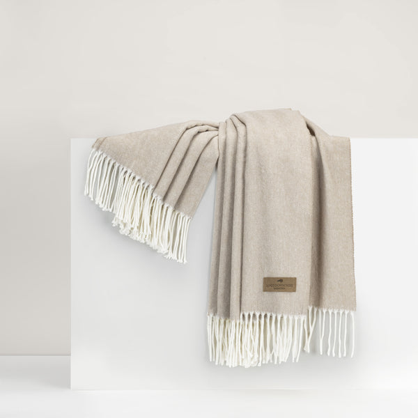 Throw - Italian Herringbone Dune