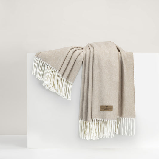 Throw - Italian Herringbone Dune