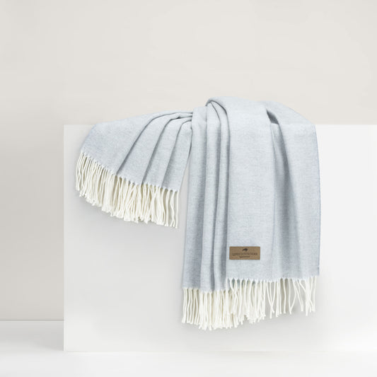 Throw - Italian Herringbone Hydrangea