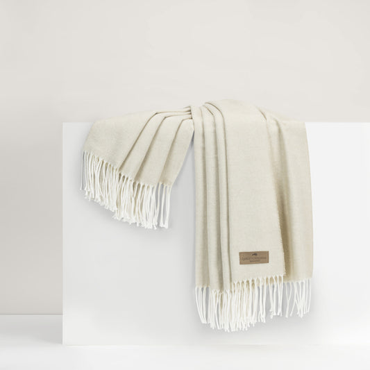 Throw - Italian Herringbone Birch