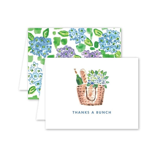 Card - Thank You Nantucket Hydrangeas