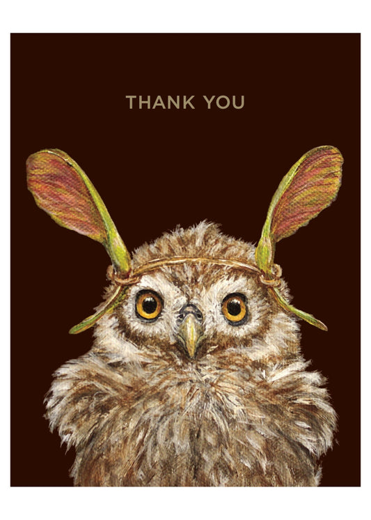 Card - Thank You Owl