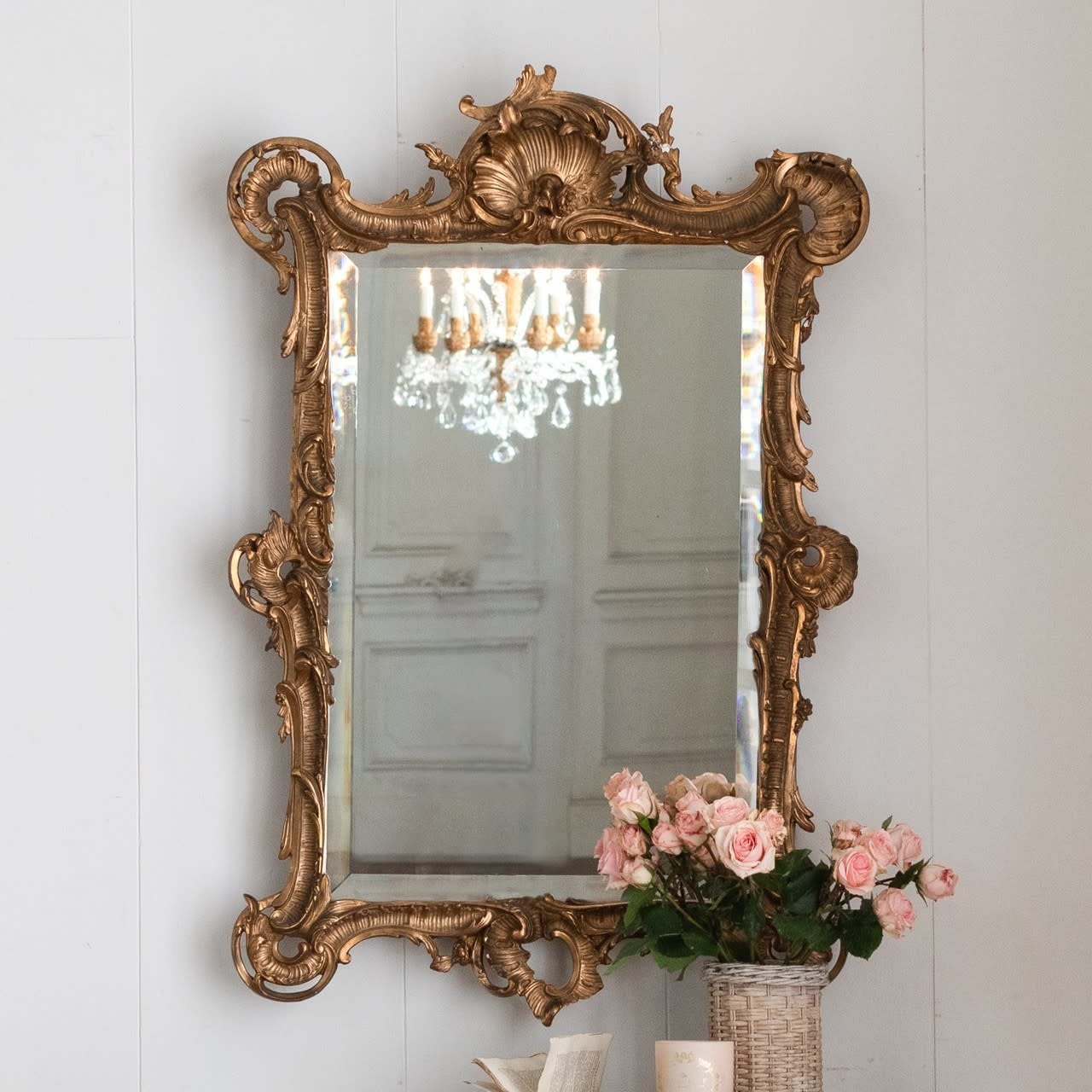 Antique Gilt Mirror