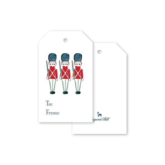 Gift Tags - Toy Soldiers (set of 8)