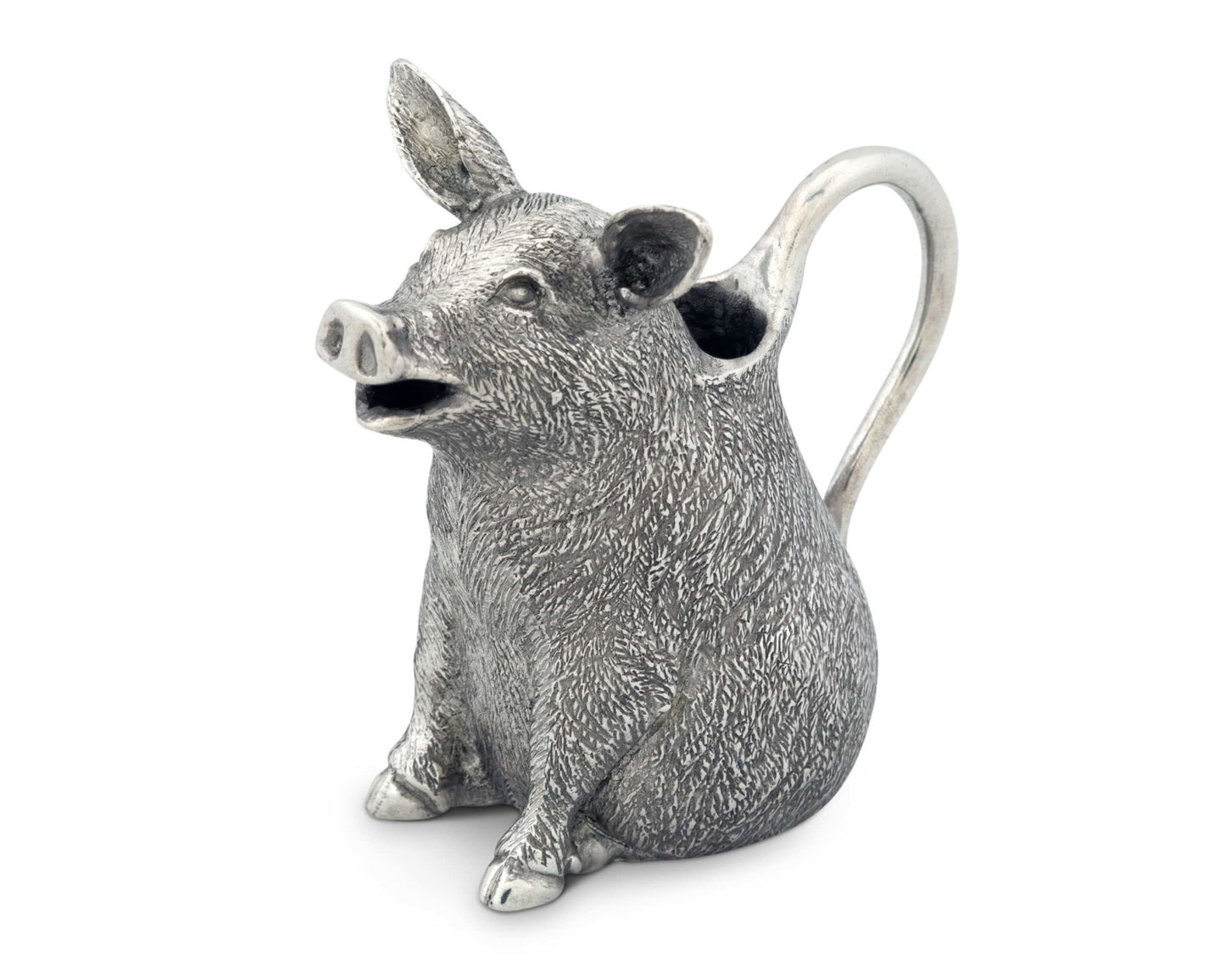 Creamer - Pewter Pig