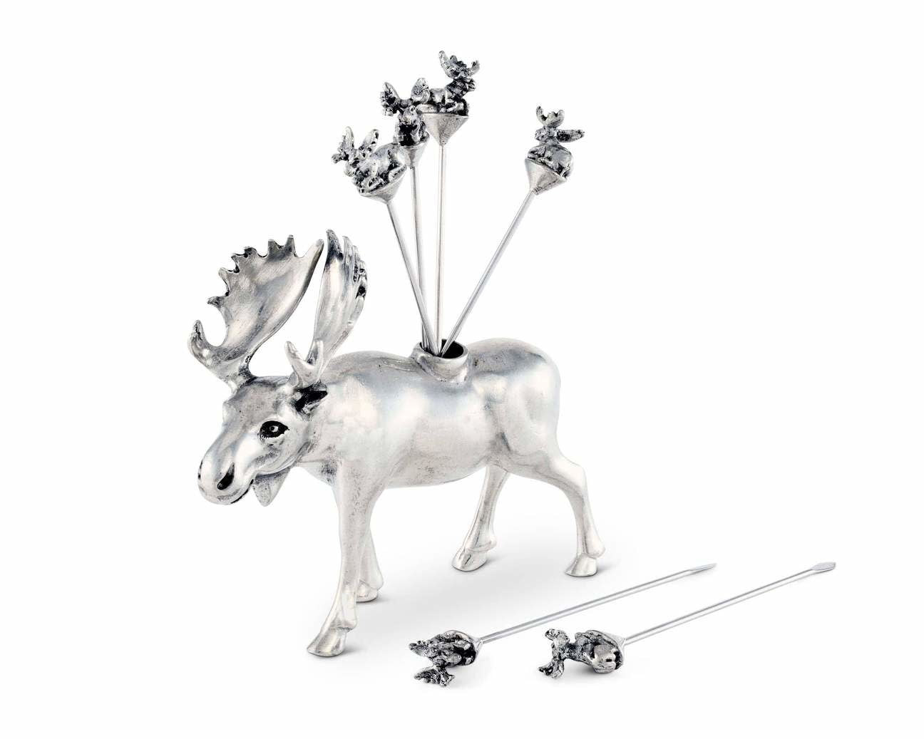Cheese Pick Set - Moose