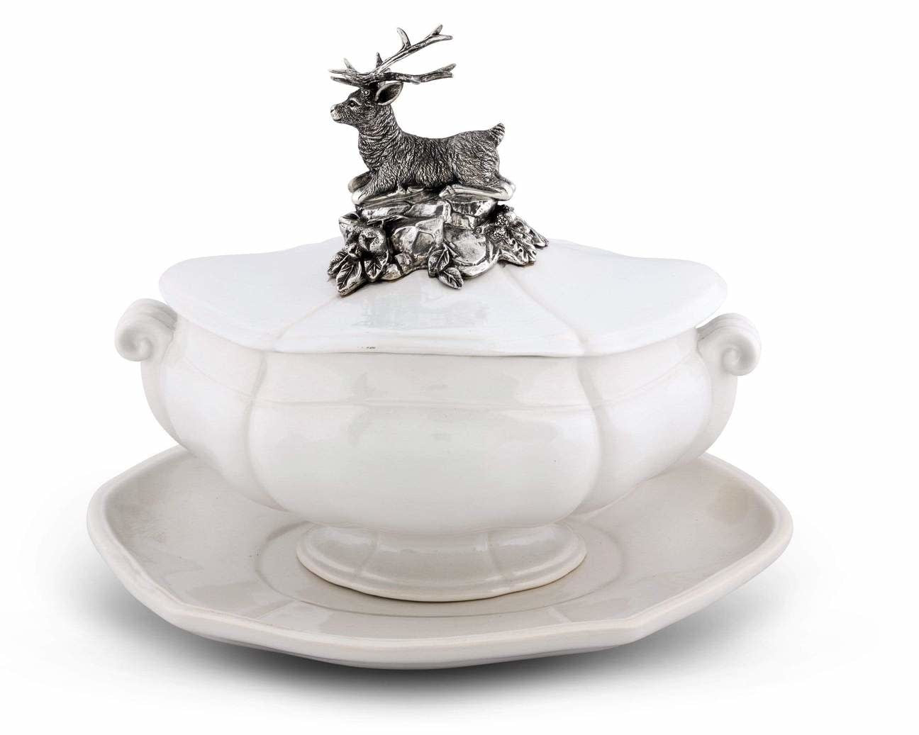 Soup Tureen - Stag